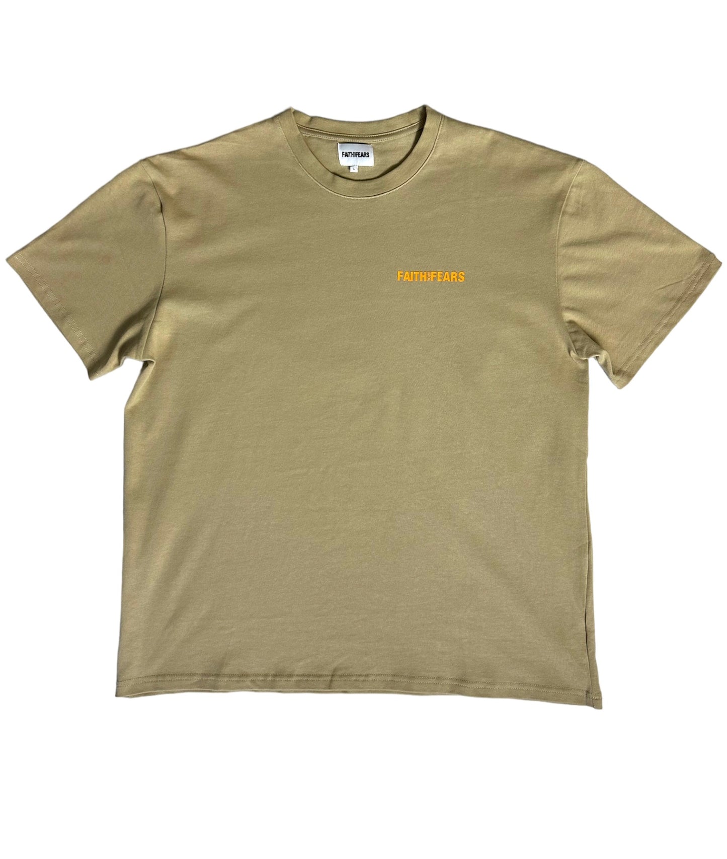 BELIEVERS CLUB T-SHIRT - GOLD SAND